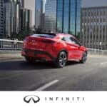 2024 INFINITI QX55 on the road
