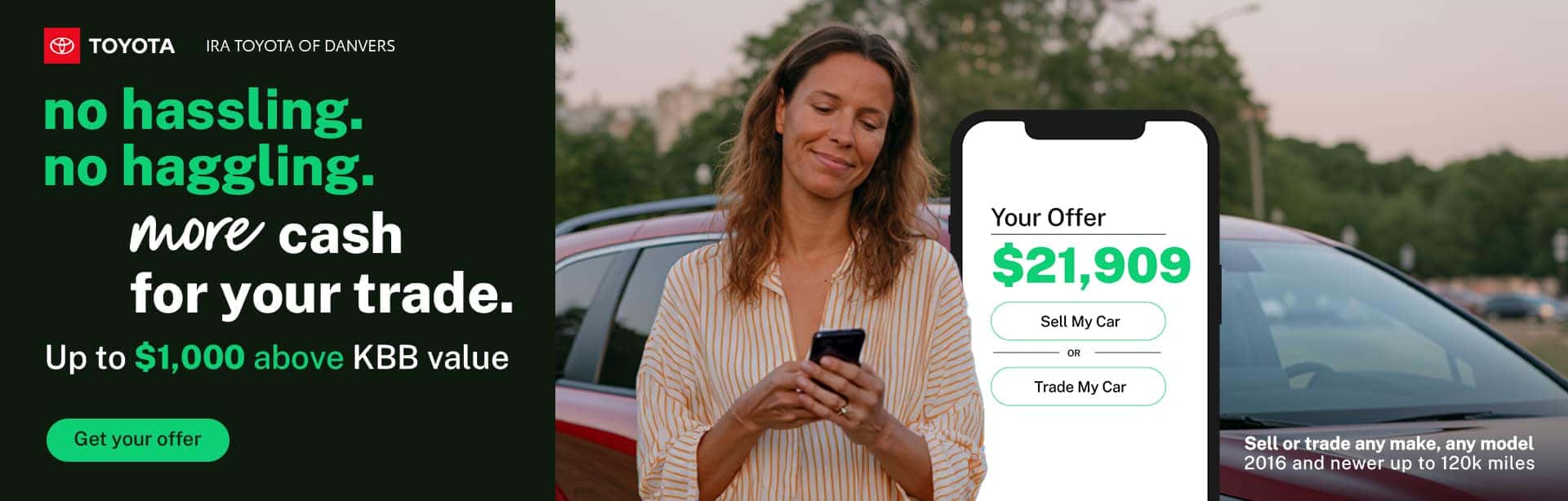 We buy cars