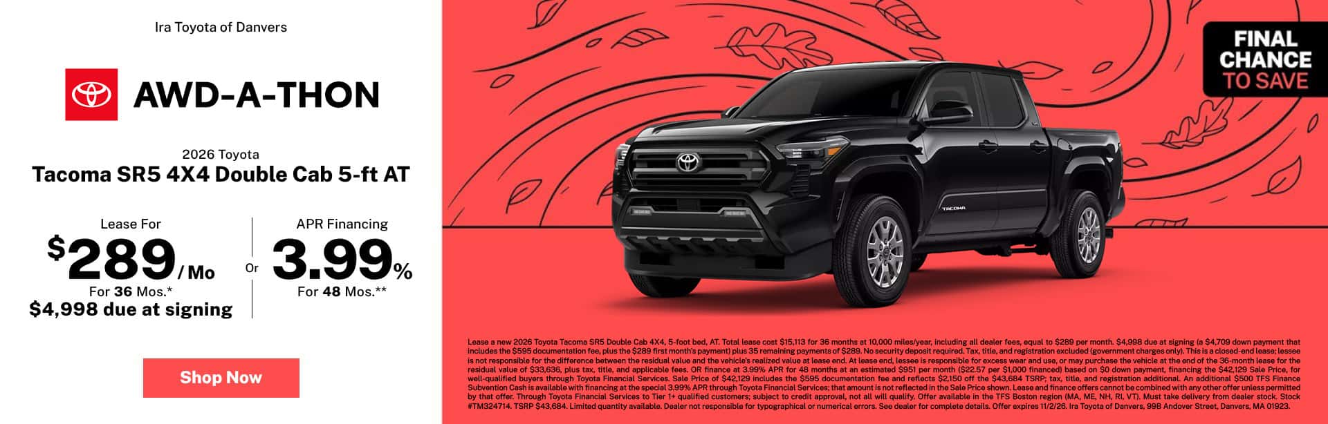 Tacoma SR5