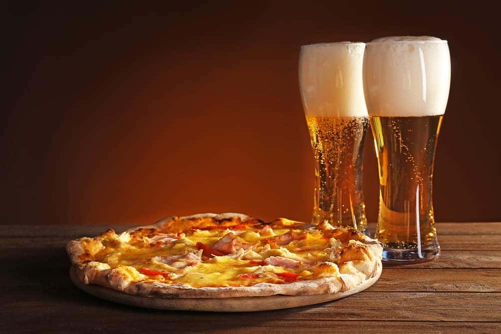 Pizza and Beer