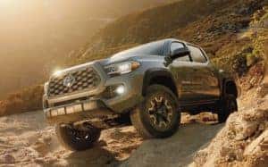 Toyota Tacoma close up