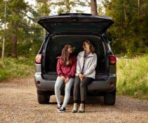 Trunk of 2022 Toyota Sequoia