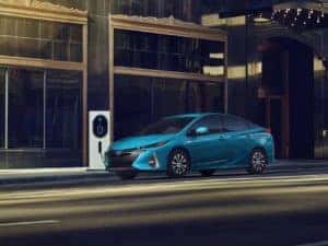 2022 Toyota Prius Prime in motion