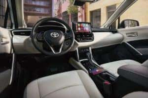 Interior of a Toyota Vehicle