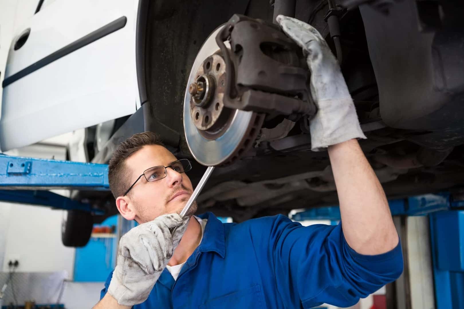 Brake Service at Our Service Center 