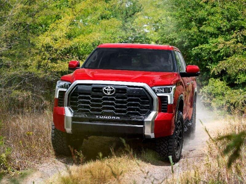 2023 Toyota Tundra in Red