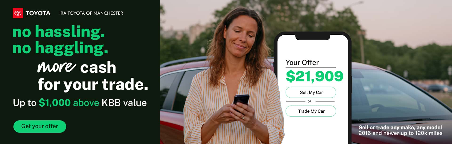 We buy cars