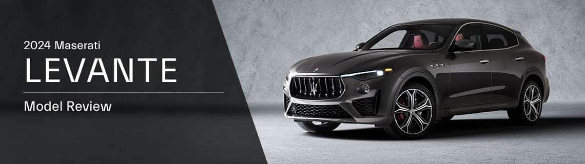 Maserati Levante Model Overview – Joe Rizza Maserati in Orland Park