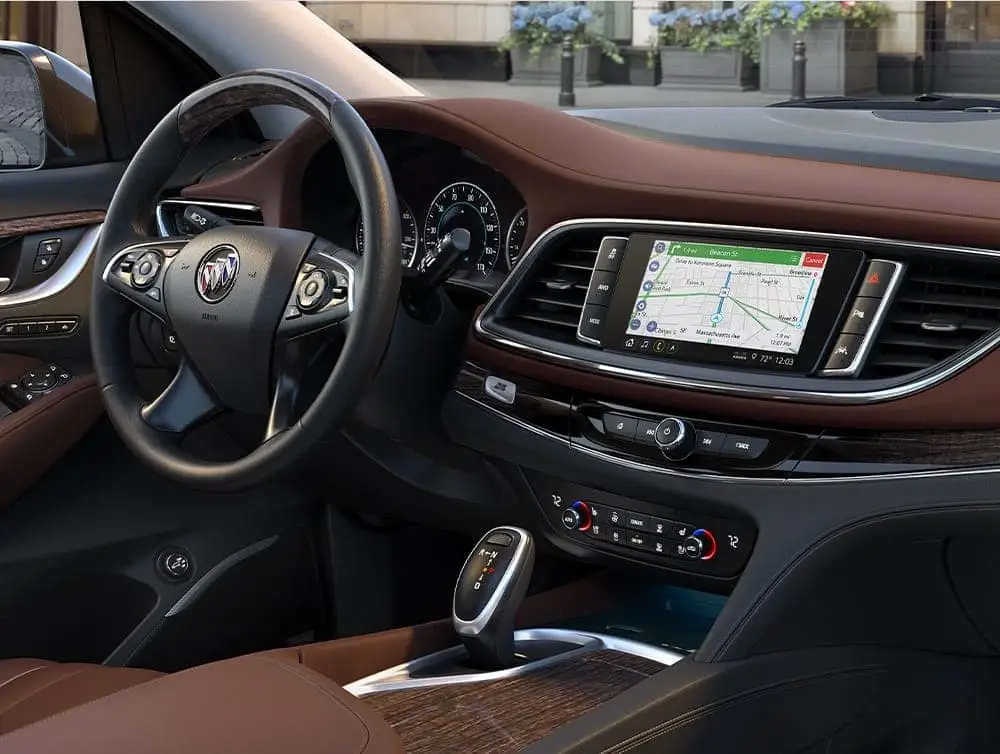 Interior of a Buick