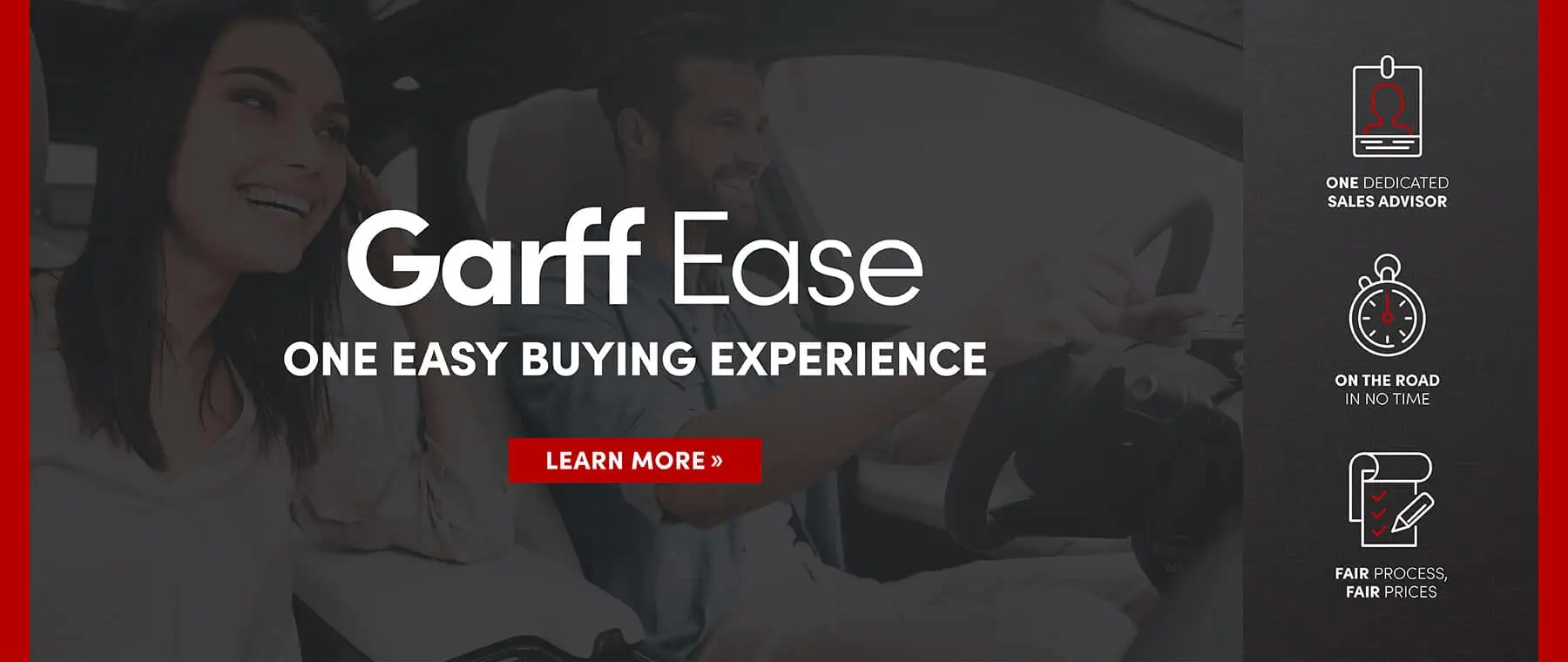 Garff Ease One Easy Buying Experience