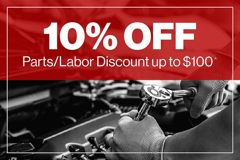 10% off parts and labor