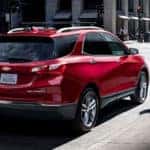 Chevy Equinox Parked on Curb
