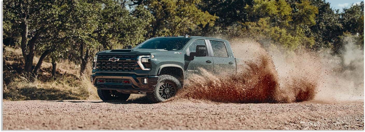 2026 Chevrolet Silverado 2500 HD Slinging Mud