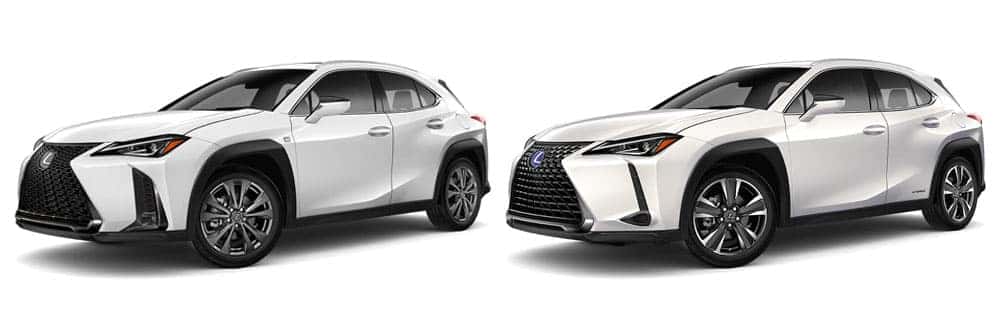 Lexus Ux 0 F Sport Vs Lexus Ux 250h F Sport Model Comparison In Evansville In