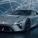 Lexus LFA Concept Debuts as an All-Electric Sports Car