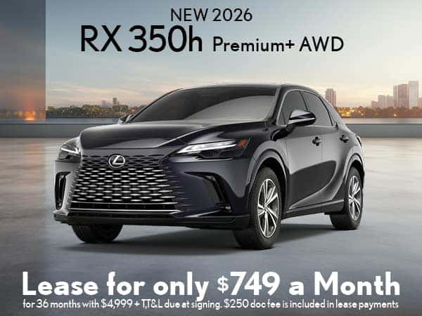 2026 RX 350h