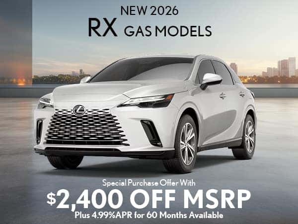 New 2026 RX 