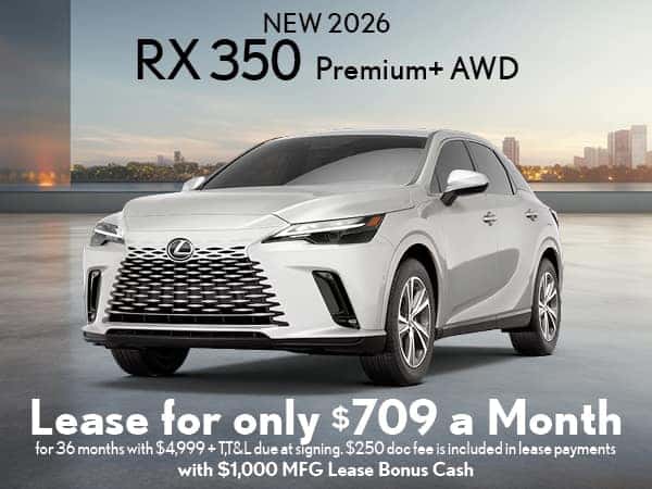 2026 RX 350