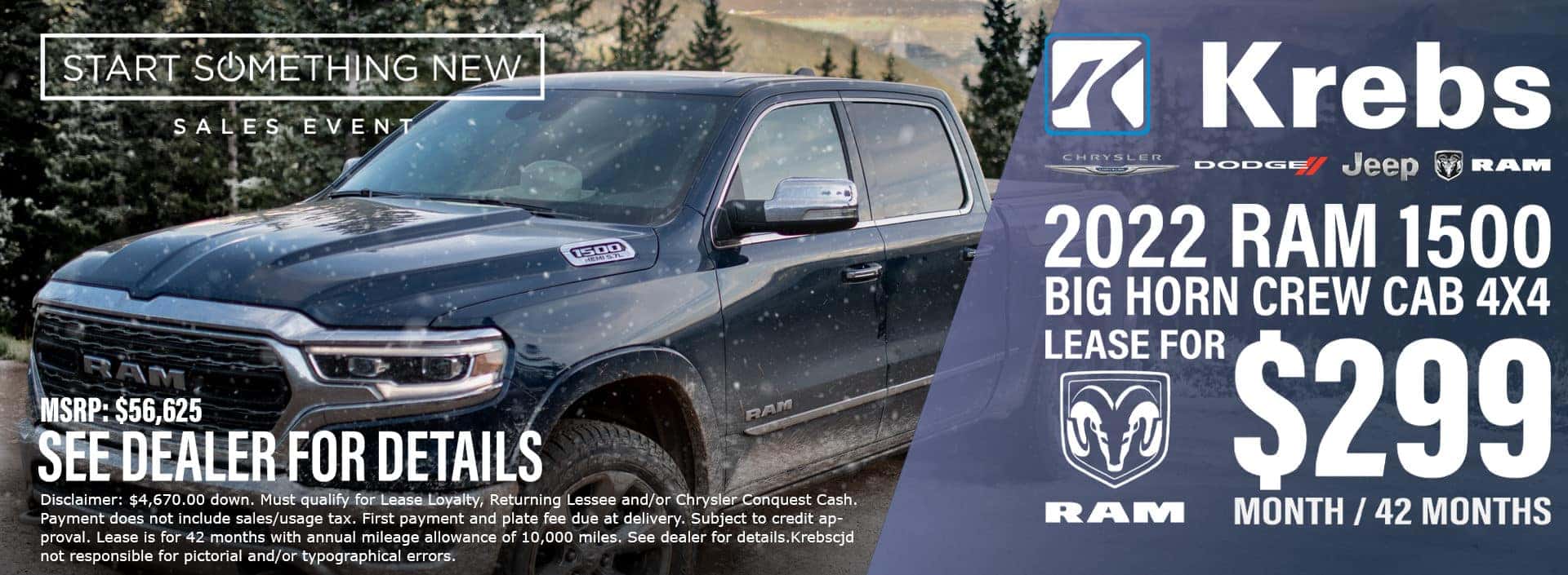 Krebs Chrysler Dodge Jeep RAM Dealer in Gibsonia, PA