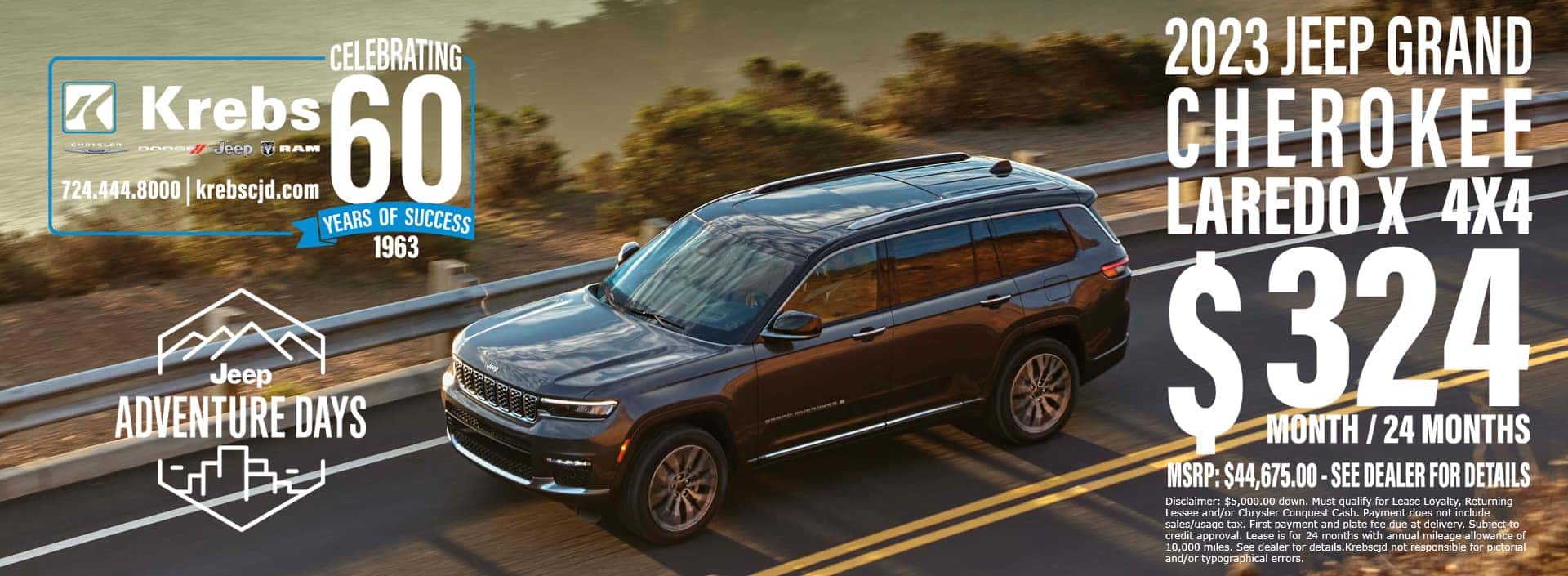 Krebs Chrysler Dodge Jeep RAM Dealer in Gibsonia, PA