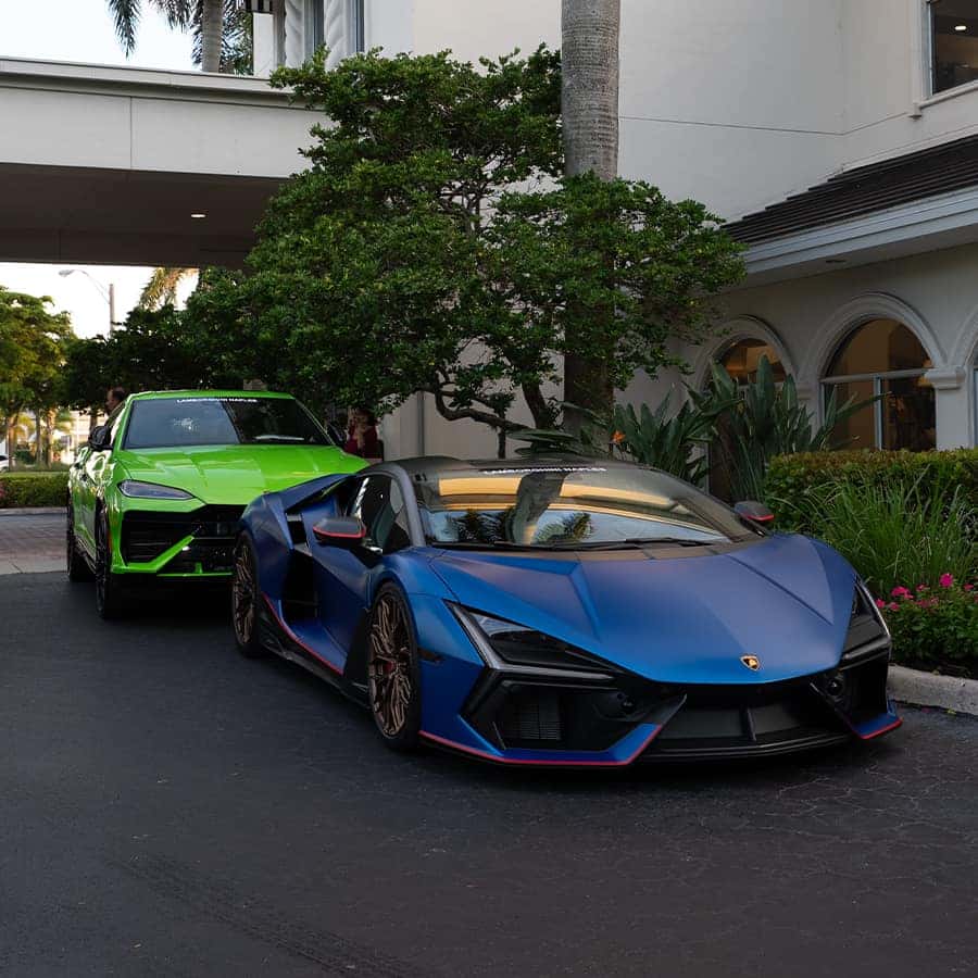 Lamborghini with Movember moustache decal