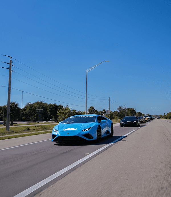 Lamborghini Naples rally experience