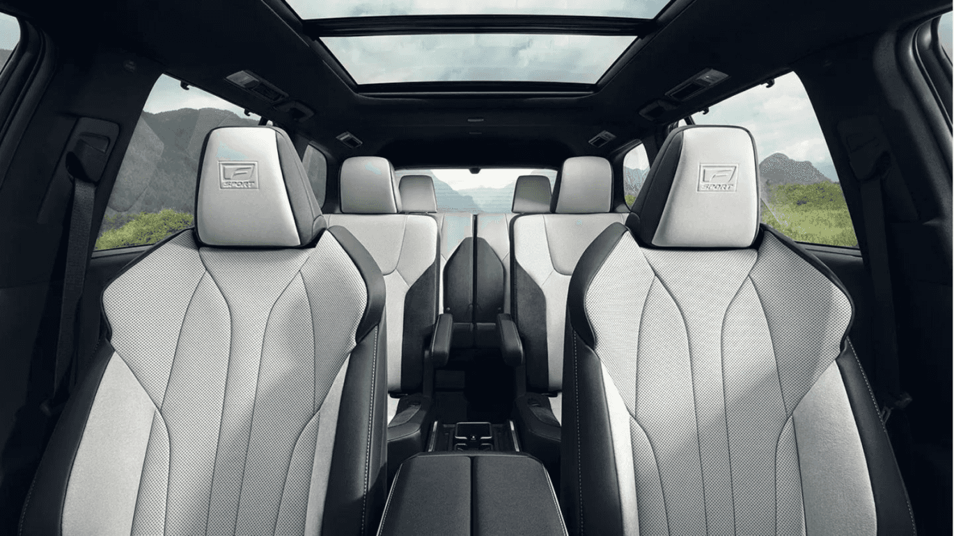 Interior of Lexus NX