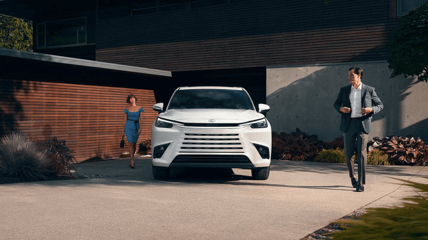 Front View of Lexus NX