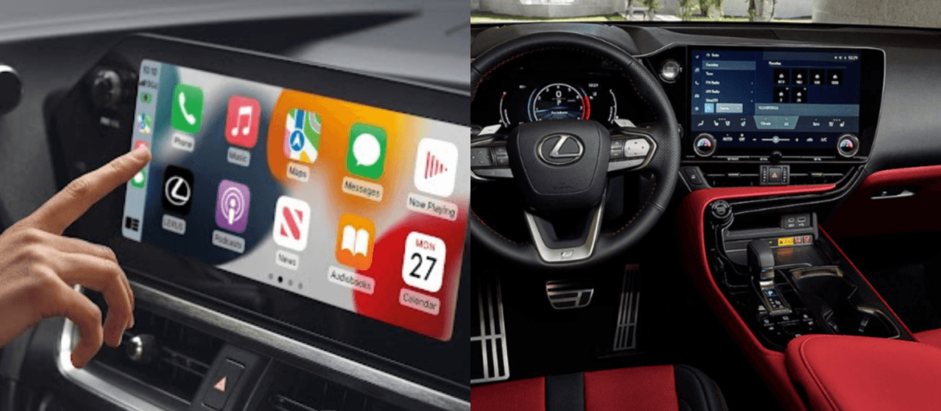 Highlighting the cutting-edge safety and technology features of the 2024 Lexus UX 250h and Lexus NX luxury SUVs, ensuring a safe and connected driving experience for modern drivers.