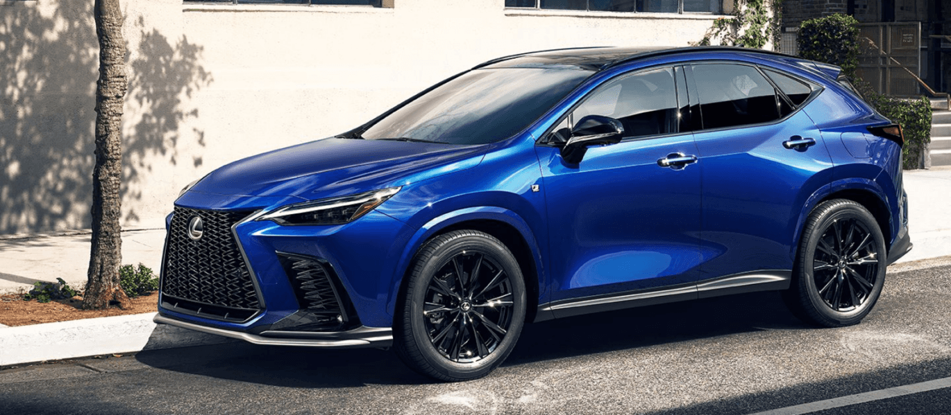 The 2025 Lexus NX redefines luxury and performance with its dynamic design and innovative features. Offering a range of trims from the sleek NX 250 to the dynamic NX 450h+ AWD, each model boasts a low center of gravity platform and striking 20-inch wheels. Inside, a meticulously designed cockpit enhances the driver's connection to the road. Equipped with a 203-horsepower in-line 4-cylinder engine and Lexus Safety System+ 3.0*, the NX prioritizes both power and safety. Cutting-edge technology includes Lexus Interface, Wireless Apple CarPlay, and Intelligent Assistant for seamless connectivity and convenience. With all-wheel drive capability and dynamic F SPORT handling, the NX ensures responsive performance on any terrain. Embark on adventure with the 2025 Lexus NX, where luxury meets innovation for an exhilarating driving experience.