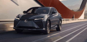 Driving Lexus RZ