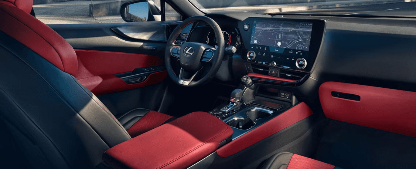 Interior of Lexus EV