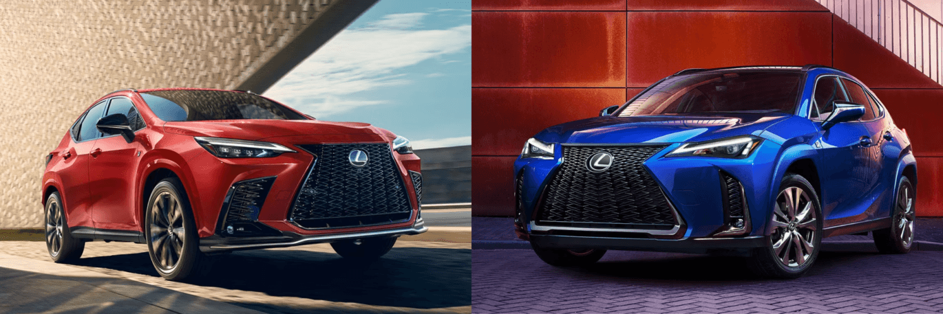 2025 Lexus NX vs 2025 Lexus UX