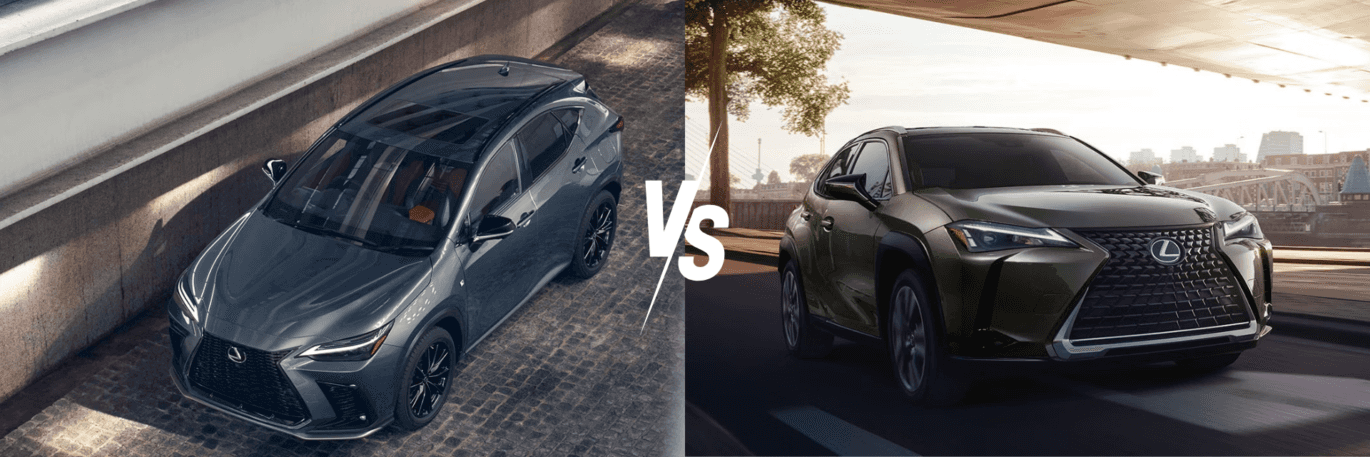 2025 Lexus NX vs 2025 Lexus UX