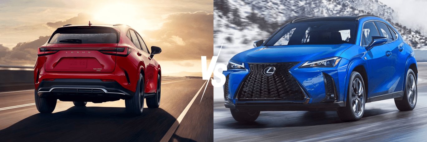 2025 Lexus NX vs 2025 Lexus UX