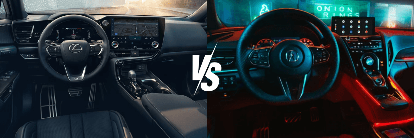 2025 Lexus NX vs 2025 Acura RDX