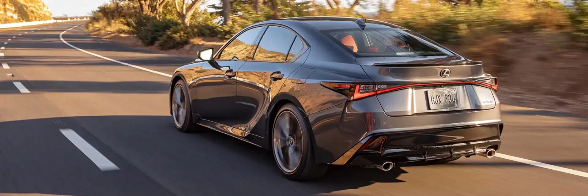 IS 350 F SPORT shown in Cloudburst Gray 2