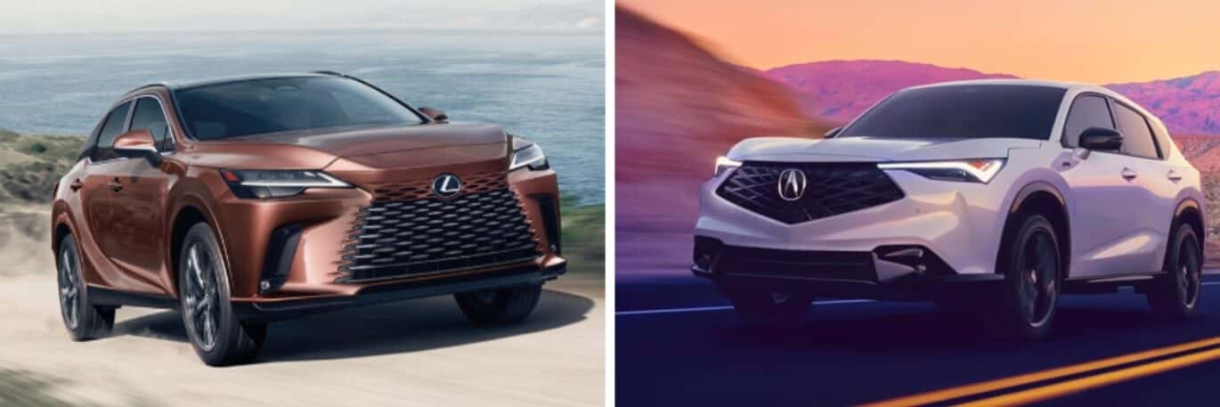 Performance Comparison 2025 Lexus RX vs 2025 Acura ADX