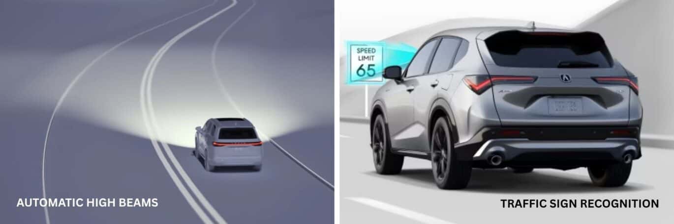 Safety Features 2025 Lexus RX vs 2025 Acura ADX