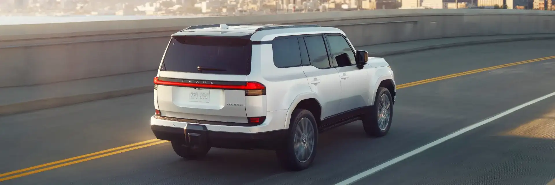2026 Lexus GX in Eminent White Pearl