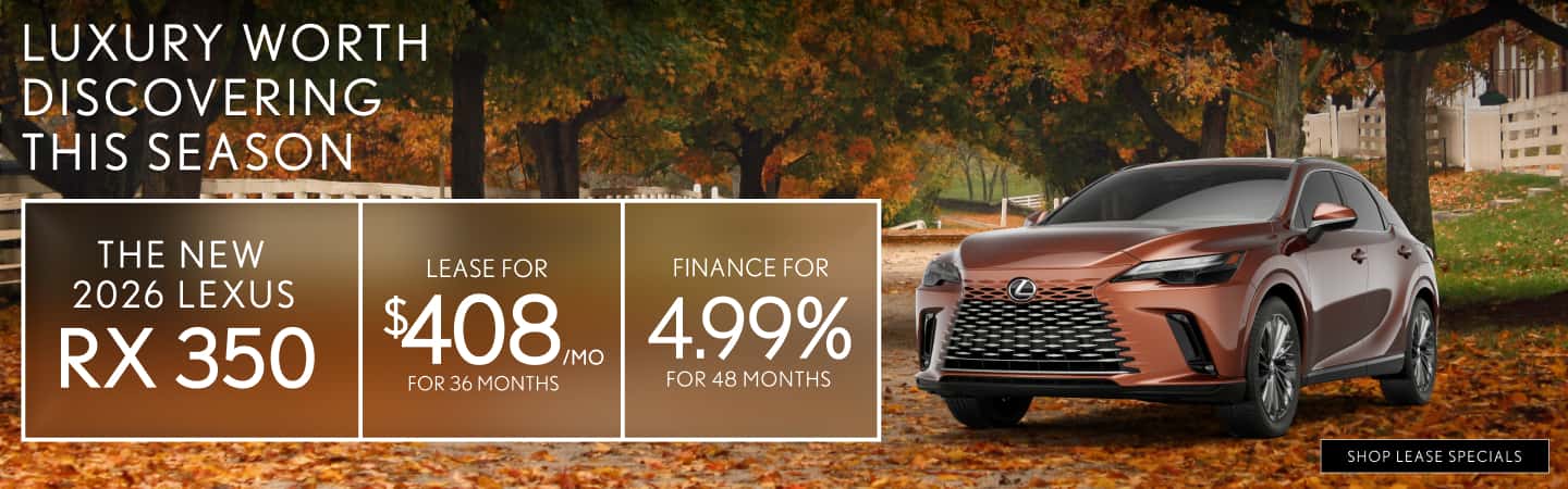 NEW 2026 LEXUS RX 350