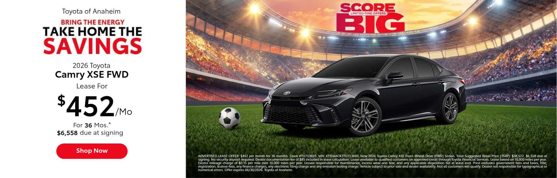 Camry XSE