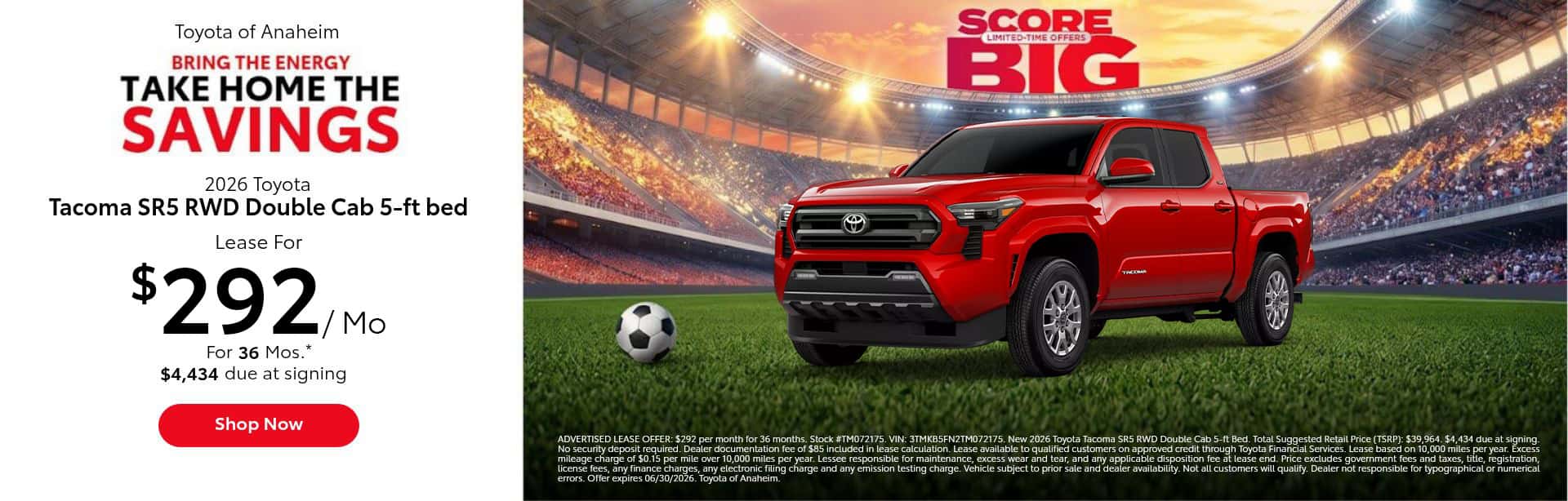 Tacoma SR5