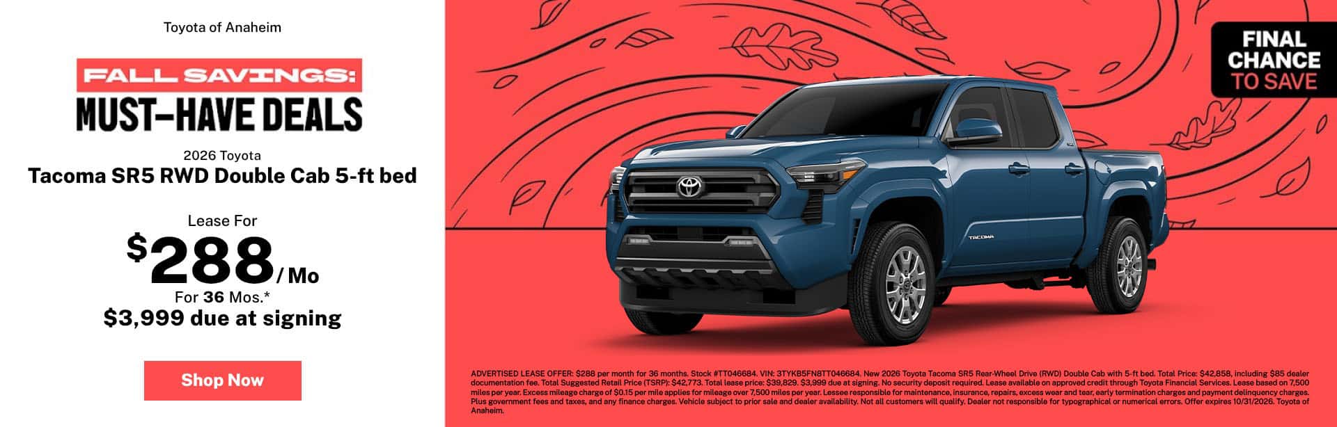 Tacoma SR5