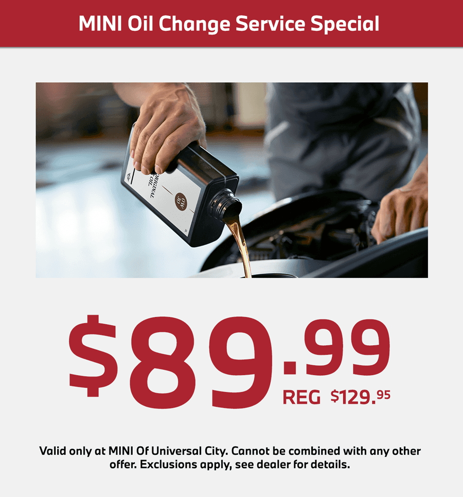 mini oil service special
