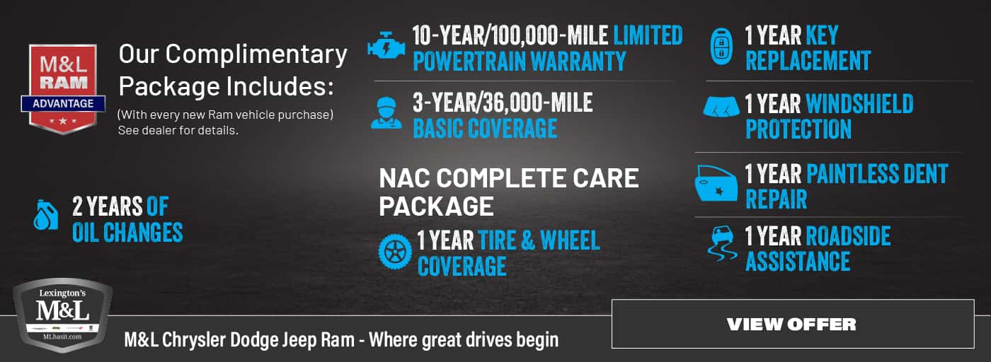 M&L Ram Advantage Package