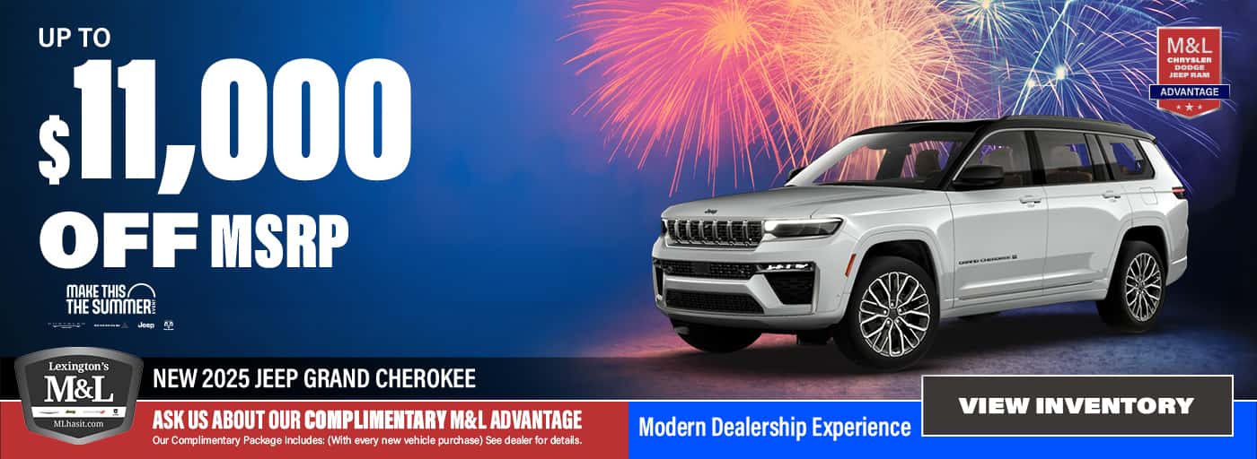 Get up to $11,000 Off MSRP on a New 2025 Jeep Grande Cherokee