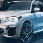 White BMW SUV