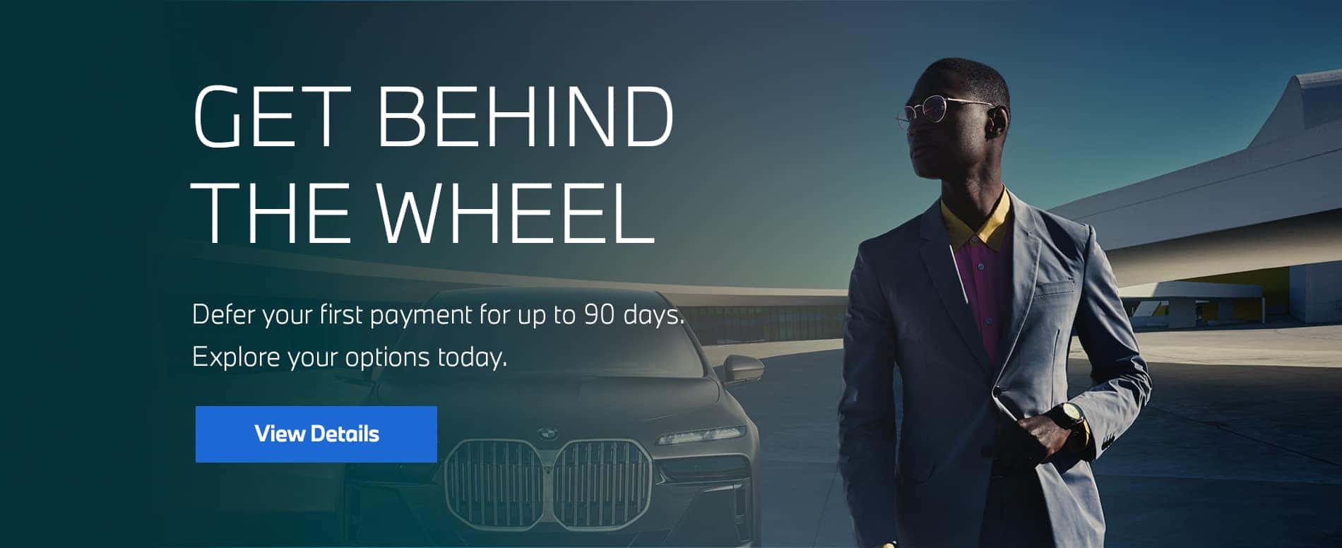 90 Days to Pay BMW Financial Services Offer.