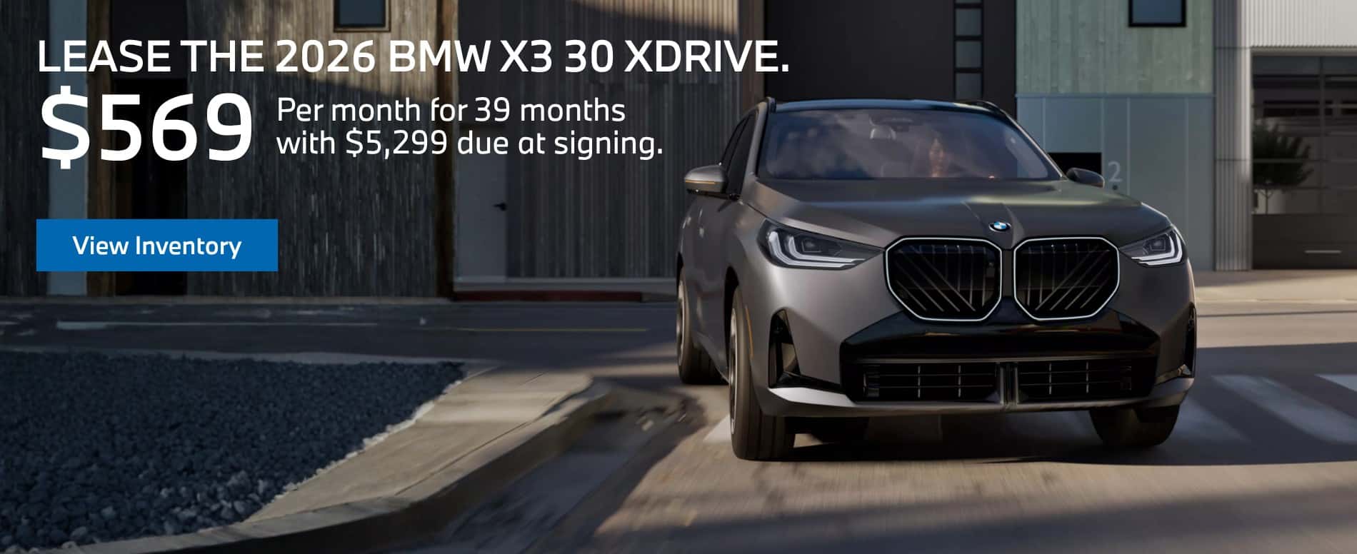 X3 lease offer